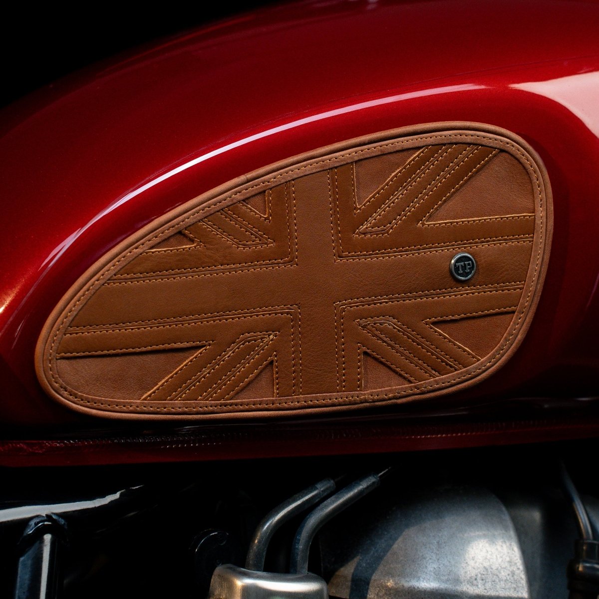 Union Jack Tankpads (Interceptor 650) - Tanners Pride (V.C. Exports)