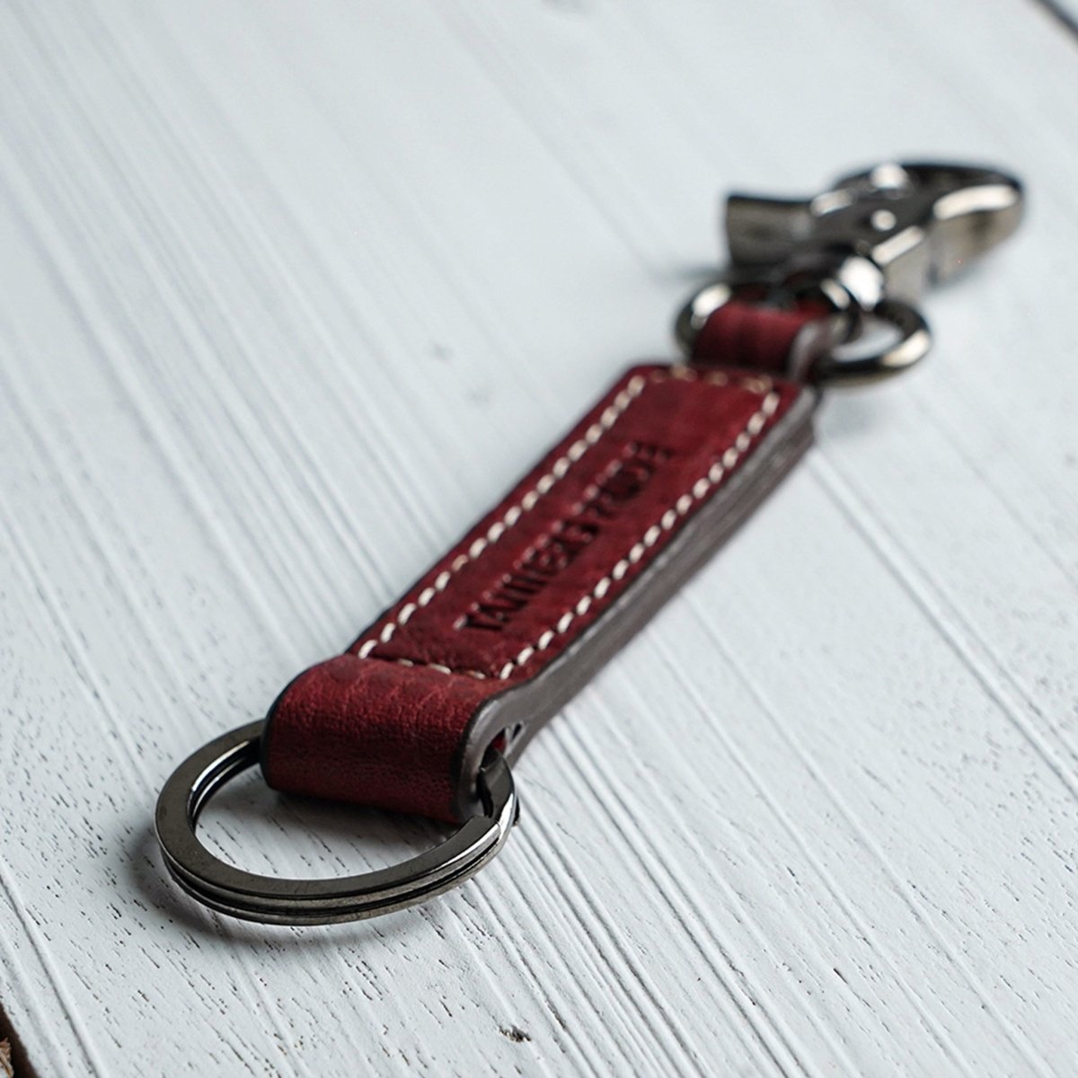 Wild Keychain - Gun Metal - Tanners Pride (V.C. Exports)