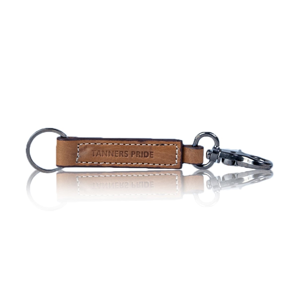 Wild Keychain - Gun Metal - Tanners Pride (V.C. Exports)