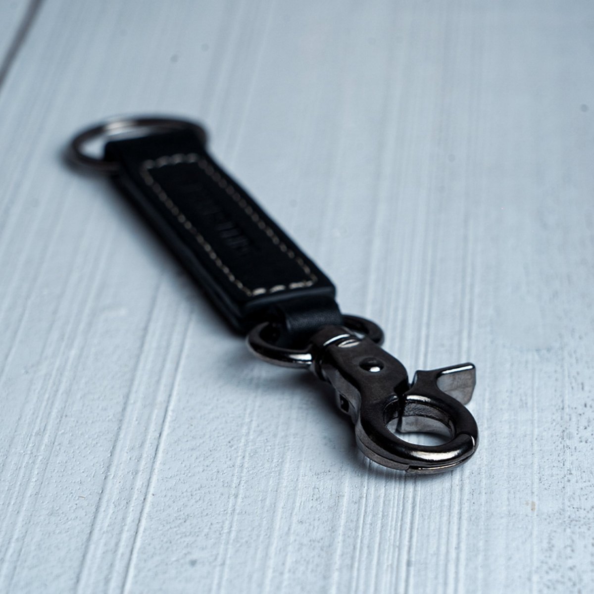 Wild Keychain - Gun Metal - Tanners Pride (V.C. Exports)