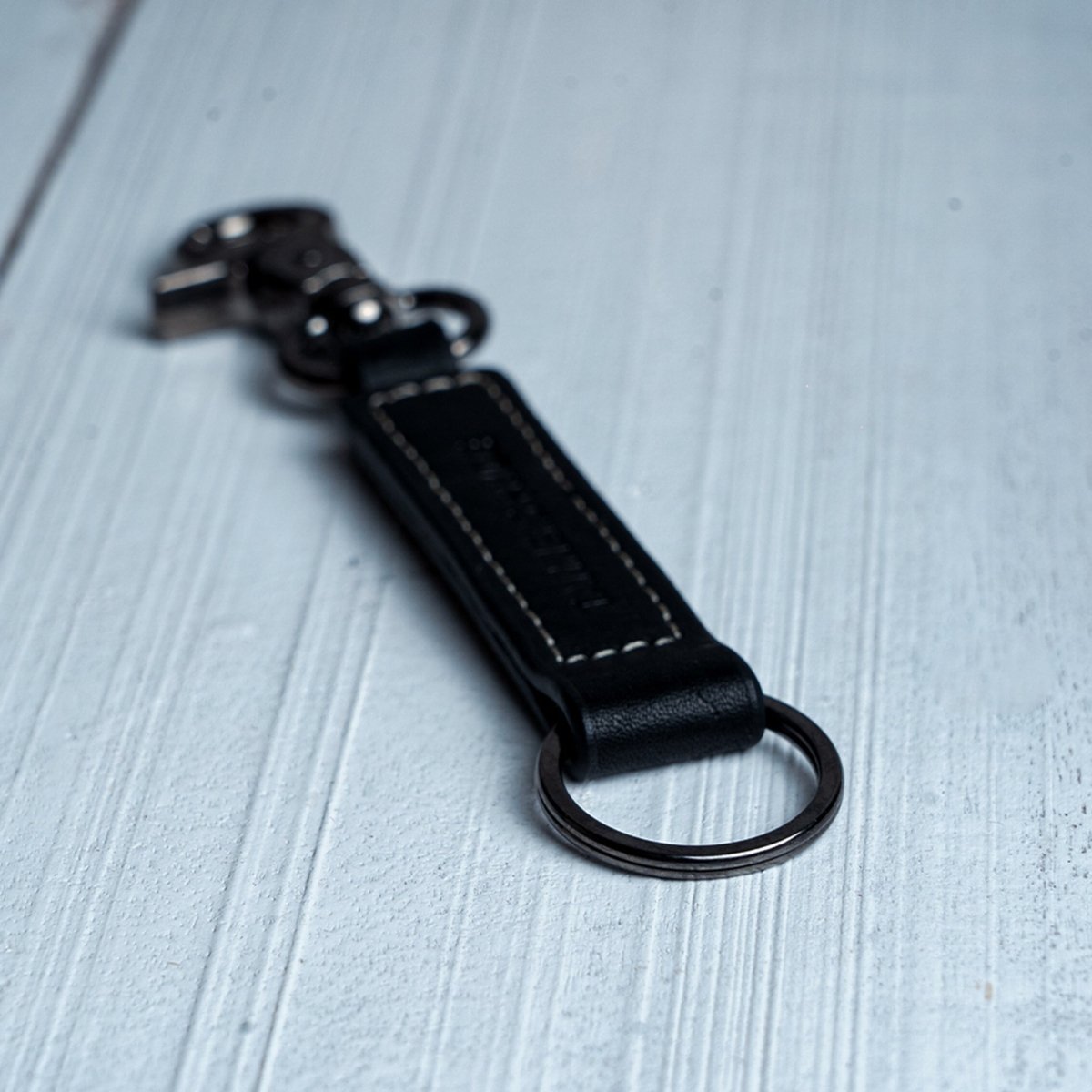 Wild Keychain - Gun Metal - Tanners Pride (V.C. Exports)