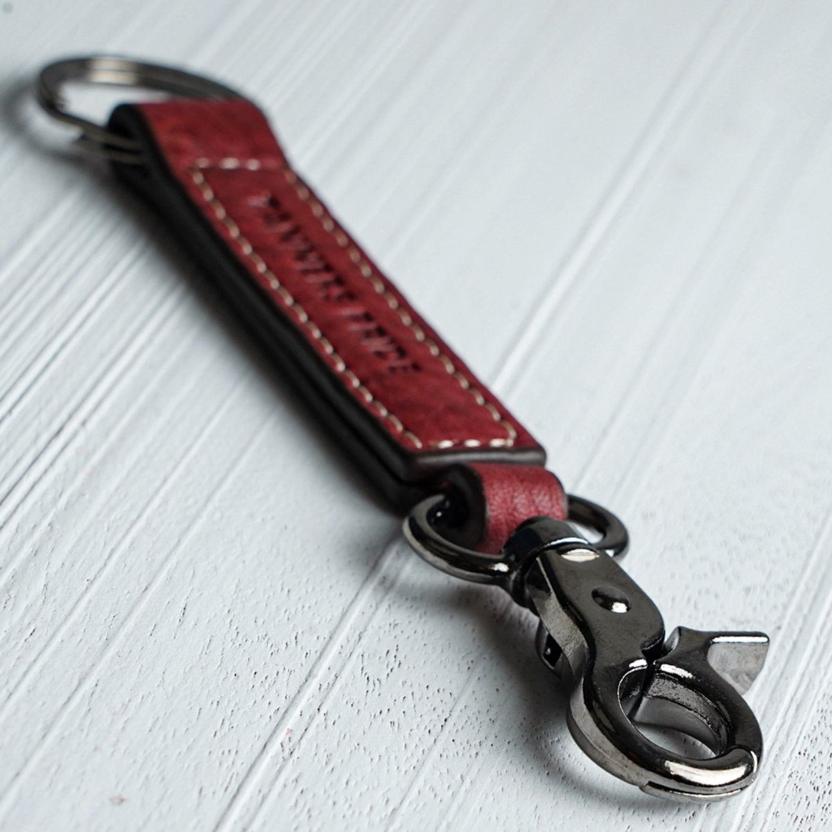 Wild Keychain - Gun Metal - Tanners Pride (V.C. Exports)