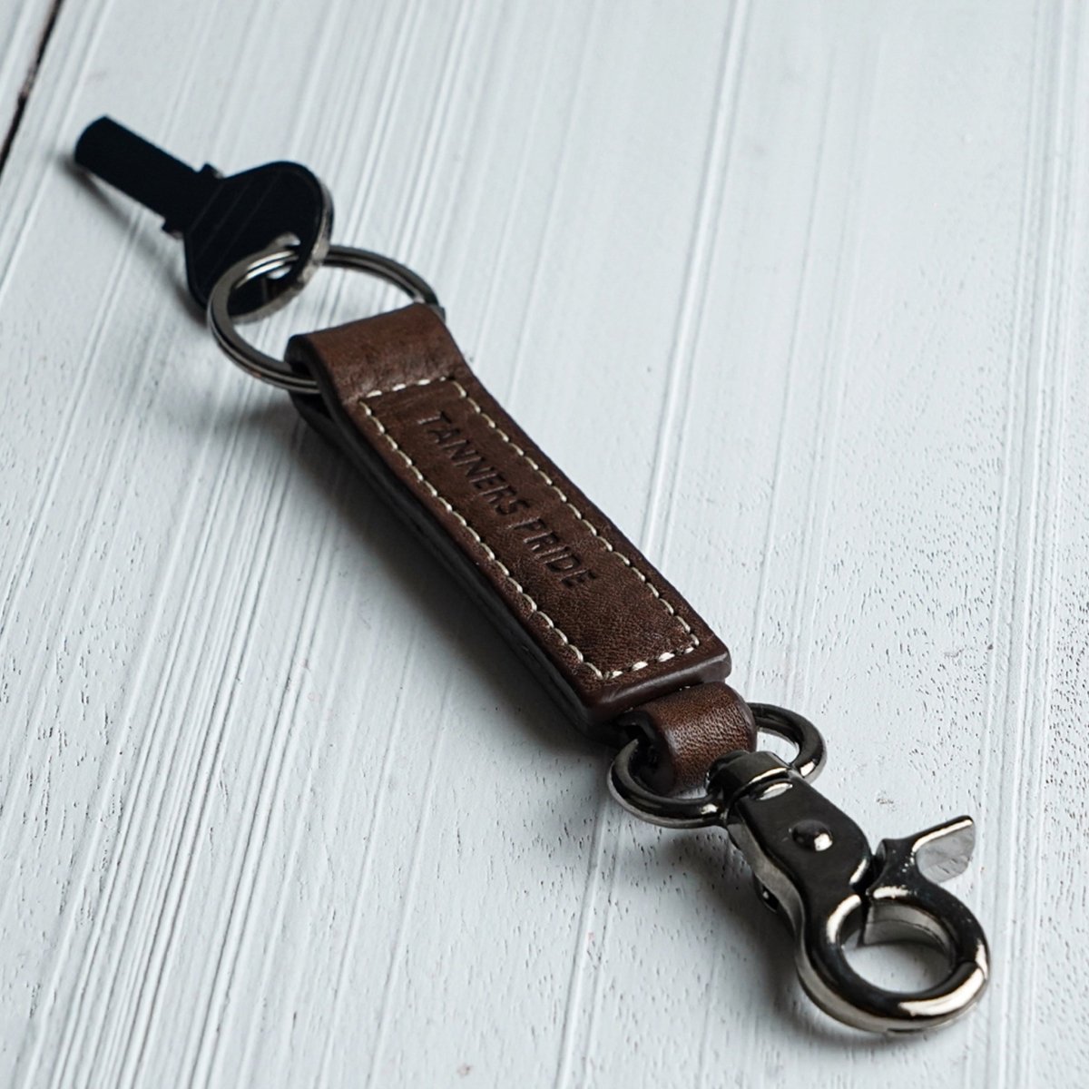 Wild Keychain - Gun Metal - Tanners Pride (V.C. Exports)