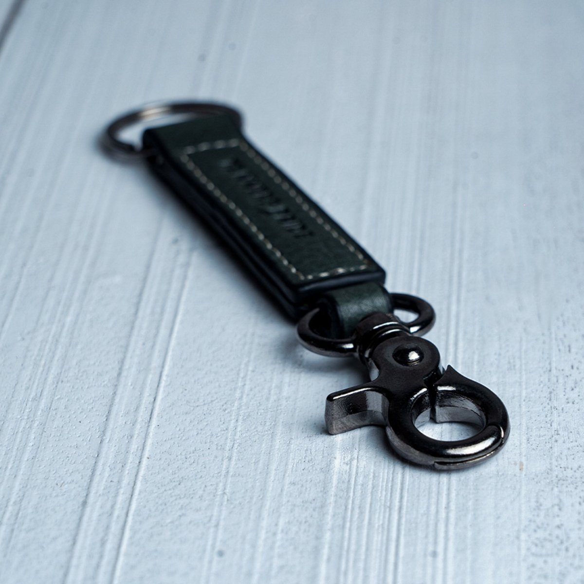 Wild Keychain - Gun Metal - Tanners Pride (V.C. Exports)