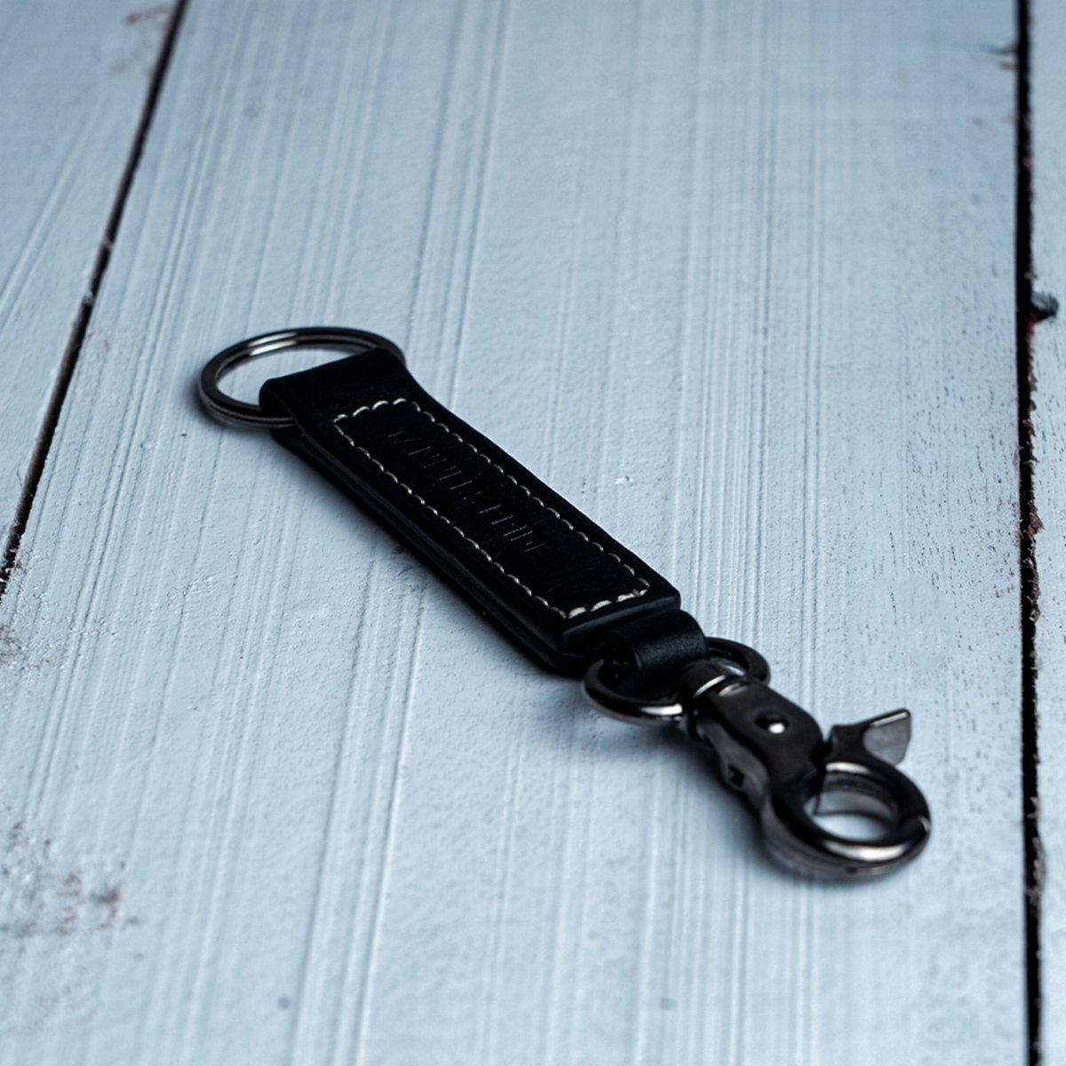 Wild Keychain - Gun Metal - Tanners Pride (V.C. Exports)