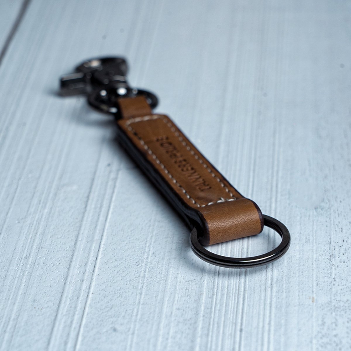 Wild Keychain - Gun Metal - Tanners Pride (V.C. Exports)